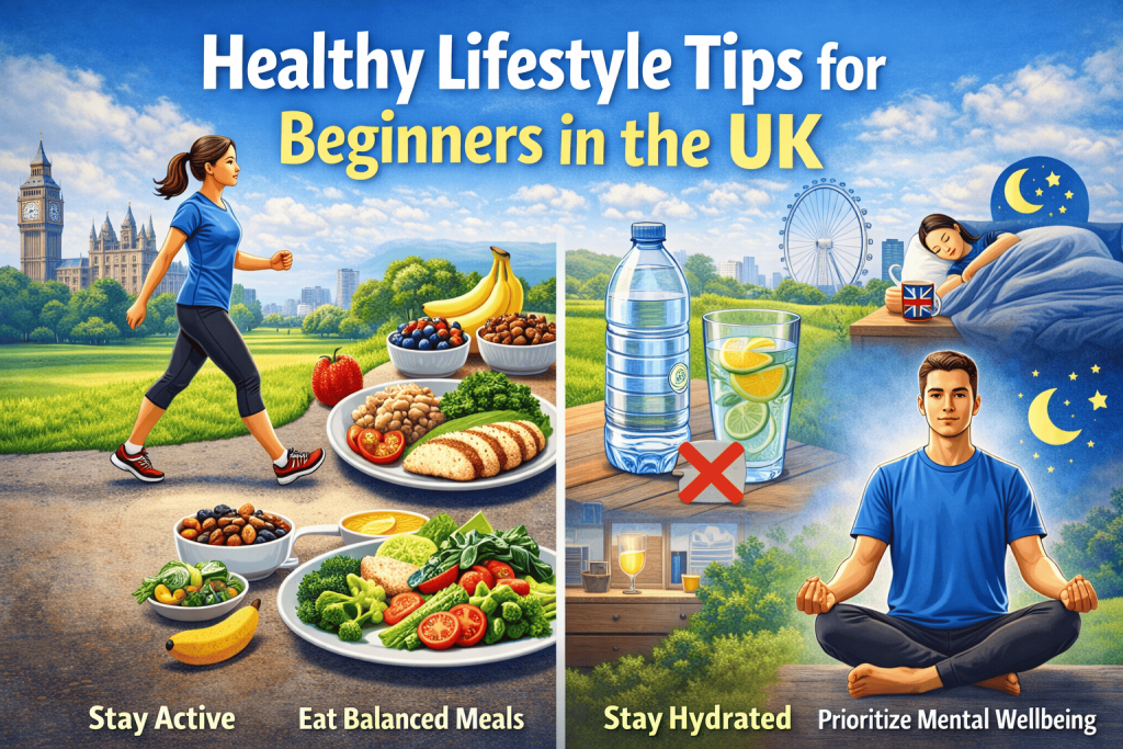 Healthy Lifestyle Tips for Beginners in the UK: A Simple Guide to Start Today